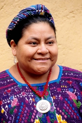 Rigoberta Menchú, campesina guatemalteca, Premio Nobel de la Paz en 1992