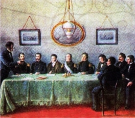 Se firma el Acuerdo de San Nicolás, que será el arquetipo de la Constitución nacional de 1853