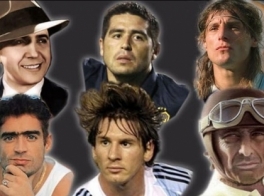 El día de los ídolos populares: cumplen Messi, Riquelme y Fangio y fallecieron Gardel y Rodrigo