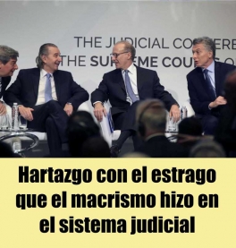 Las verdaderas razones del rechazo macrista a la reforma judicial Las verdaderas razones del rechazo macrista a la reforma judicial