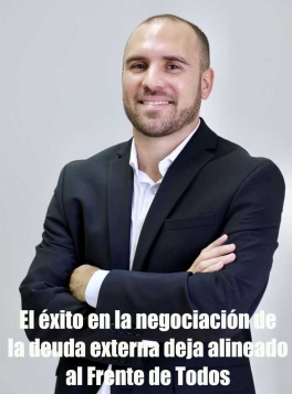 El éxito en la negociación de la deuda externa deja alineado al Frente de Todos El éxito en la negociación de la deuda externa deja alineado al Frente de Todos