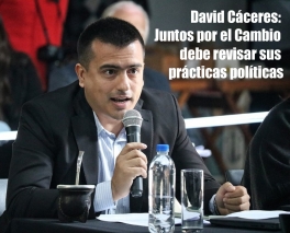 David Cáceres: Juntos por el Cambio debe revisar sus prácticas políticas