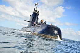 Desaparece el submarino ARA San Juan