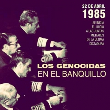 Hace 33 años comenzaba el juicio a los militares genocidas