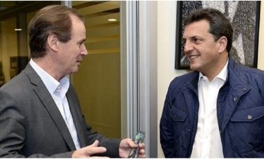 Sergio Massa llega a Paraná con plan de reformular el PJ