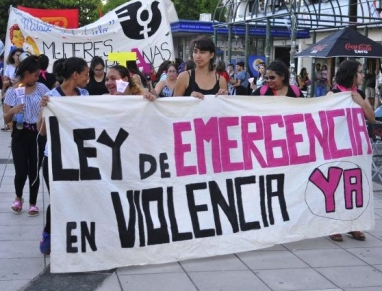 Mujeres entrerrianas reclamaron políticas para prevenir casos de violencia de género