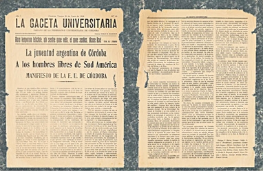 Reforma Universitaria: La Juventud Argentina de Córdoba a Los Hombres Libres de Sudamérica