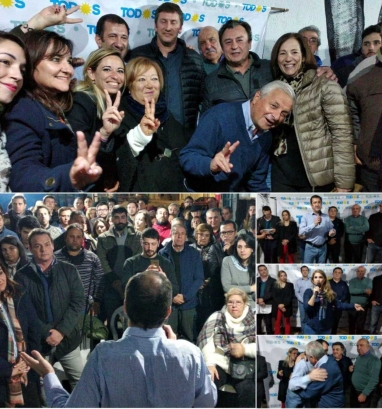Los candidatos del Frente de Todos convocaron a