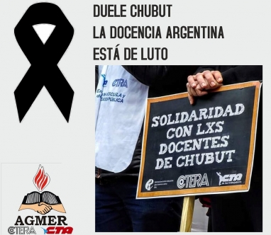 La docencia argentina, de luto