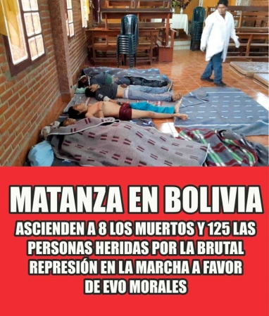 Golpe en Bolivia: brutal masacre en Cochabamba deja al menos 8 muertos y 125 heridos