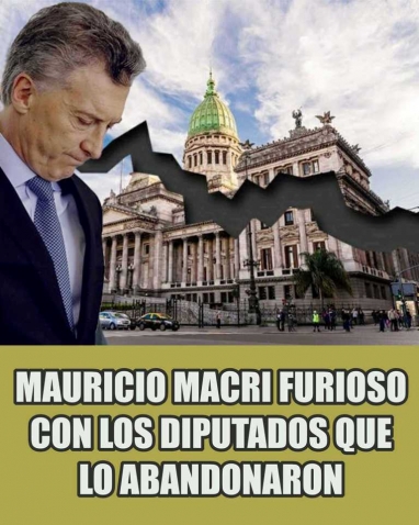 Macri, violento, llamó traidores a los diputados que dejaron Juntos por el Cambio