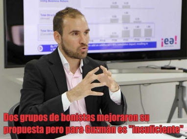 Dos grupos de bonistas mejoraron su propuesta pero para Guzmán es