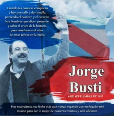 Primer triunfo electoral de Jorge Busti a nivel provincial