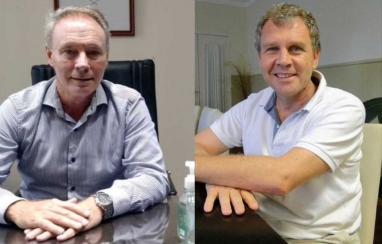 Los intendentes Pedro Galimberti y Darío Schneider enfrentarán al porteño Frigerio
