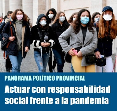 Actuar con responsabilidad social frente a la pandemia