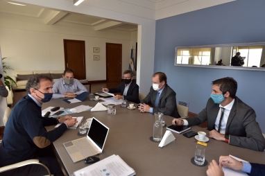 Bordet acordó con Katopodis un hospital modular para la costa del Paraná