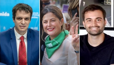 Enrique Cresto, Carolina Gaillard y Tomás Ledesma: la lista del Frente de Todos