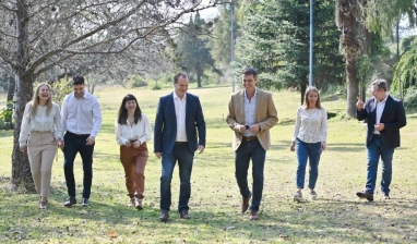 Aquí están, estos son: Bordet presentó a los candidatos entrerrianos del Frente de Todos para las legislativas 2021