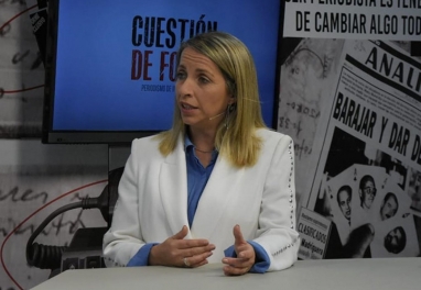 Laura Stratta: Hay impedimento constitucional para que Urribarri vuelva a ser gobernador