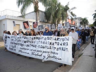 Por Memoria, Verdad y Justicia, habrá movilización y acto en Paraná