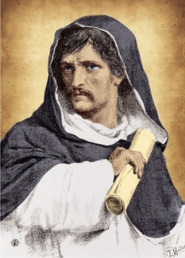 La Inquisición católica quema vivo a Giordano Bruno