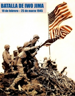 Más de 70.000 marines yanquis desembarcan en Iwo Jima