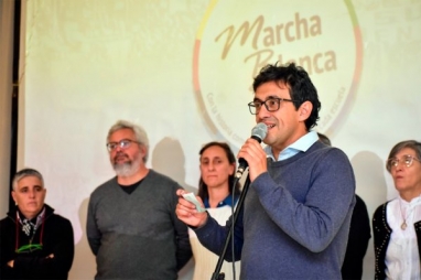 Antivero de AGMER cruzó al diputado frigerista Rossi: “Que nos trate de violentos es como que Barreda enseñe convivencia familiar”